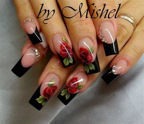 belle rose nails